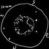 Sketch of Messier 55/M55 (NGC 6809)