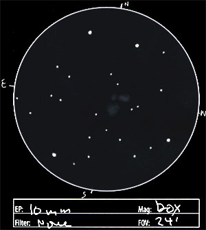 Sketch of Stephan's Quintet (Hickson 92 / HGC 92 / ARP 319) - SEP 30, 2005