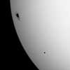 Sketch of Mercury-Solar Transit - NOV 8, 2006