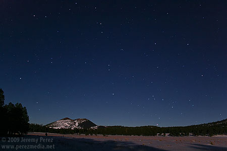 Scorpius rises at Sunset Crater National Monument