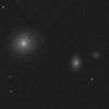 Sketch of Messier 87 (M87/NGC 4486/Arp 152), NGC 4478, NGC 4476