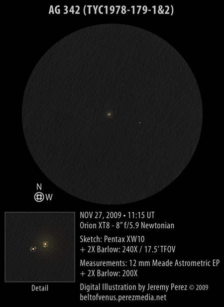 Sketch of AG 342 (TYC1978-179-1 & TYC1978-179-2)