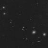 Sketch of Markarian's Chain in the Virgo Cluster