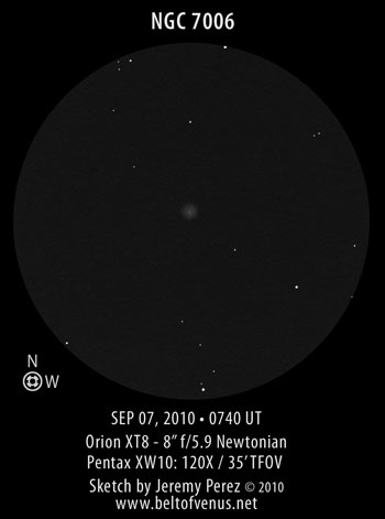 Sketch of NGC 7006