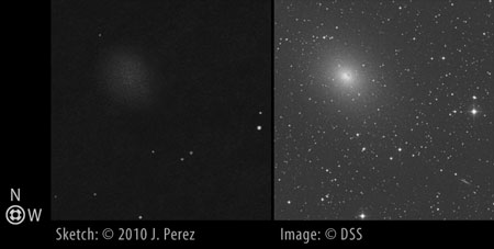 DSS Photo Comparison of NGC 185