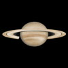 Sketch of Saturn<br />CMI 321° - CMII 194° - CMIII 288° - JAN 29, 2011 - 1245 UT
