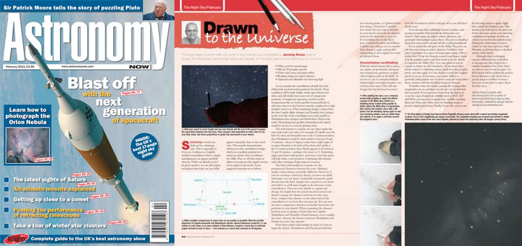 February 2011 Astronomy Now thumbnail