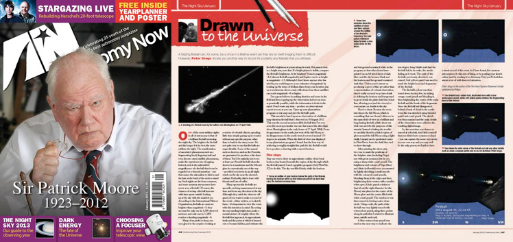 January 2013 Astronomy Now thumbnail
