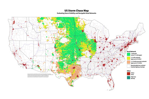 US Chase Map 5 May 2015 - without forest