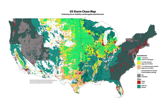 US Chase Map 15 May 2015 - with forest