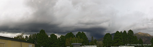 Flagstaff, Arizona, September 13, 2011 Storm Structure